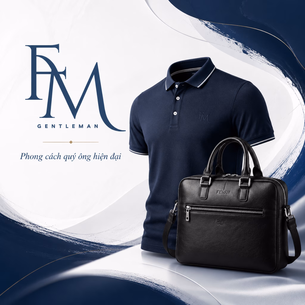 Polo nam FEMAN GENTLEMAN