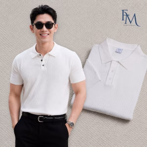 Áo polo trắng FEMAN GENTLEMAN